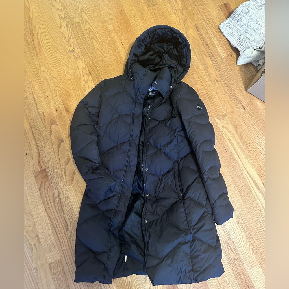 North Face Down Parka Size M Black
